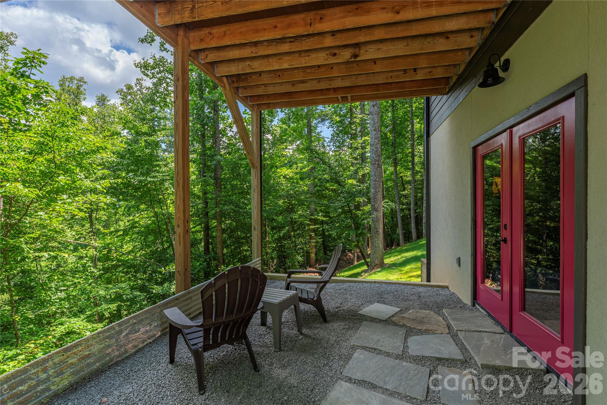 Patio space - 28 & 30 Garren View Drive, Fairview