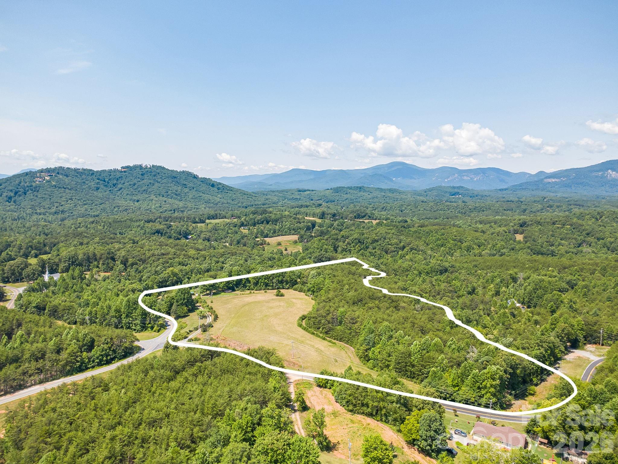 Boundary lines of gorgeous land - 111 Bible School Road, Lake Lure