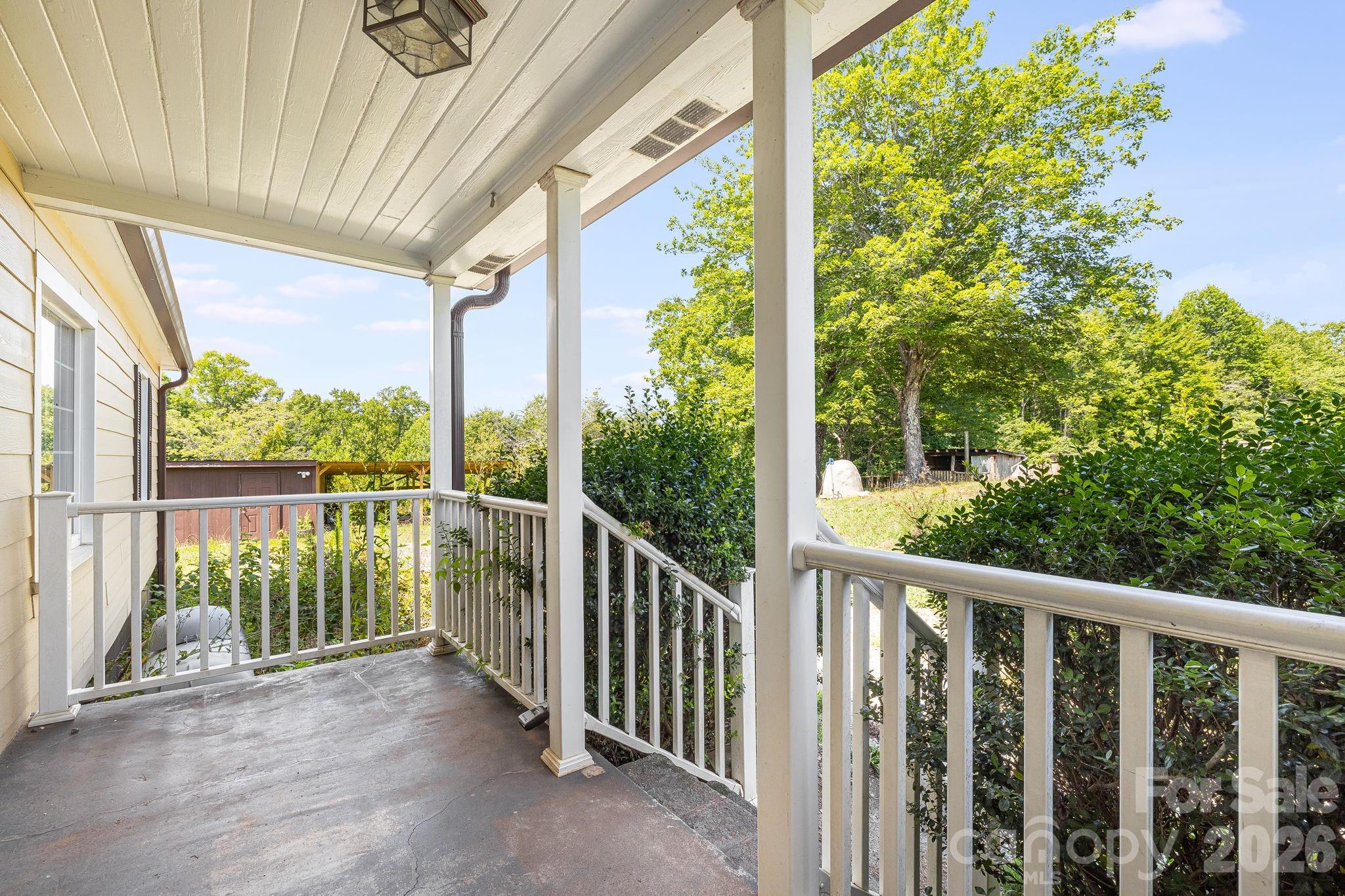 Front porch - 111 Bible School Road, Lake Lure