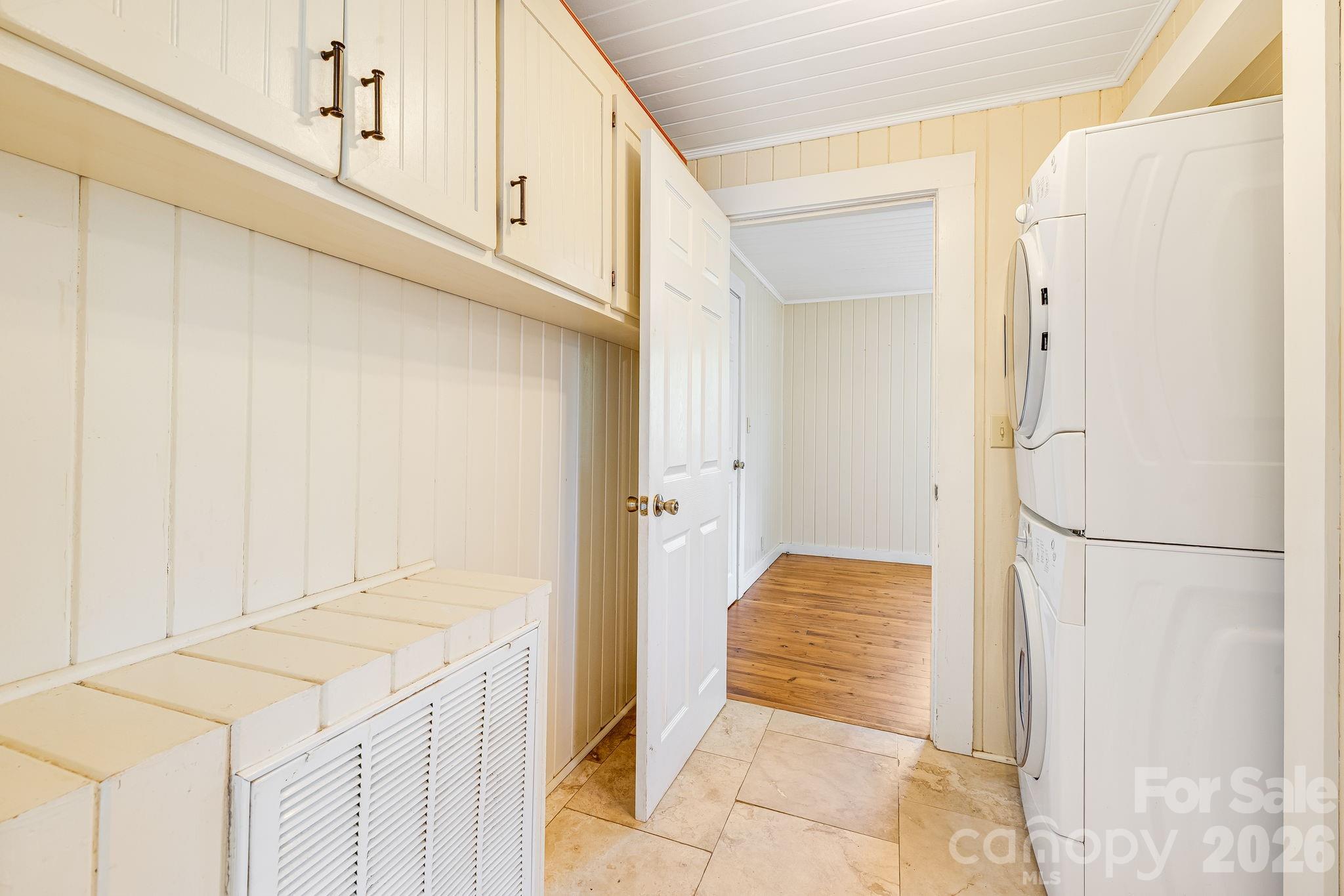 Laundry room shelving - 111 Bible School Road, Lake Lure
