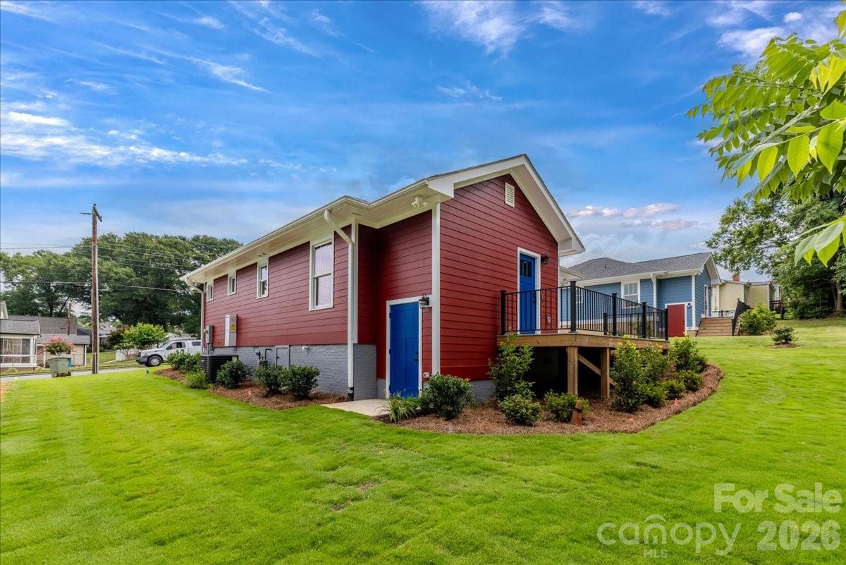 back of home - 404 Williamson Street, Fort Mill