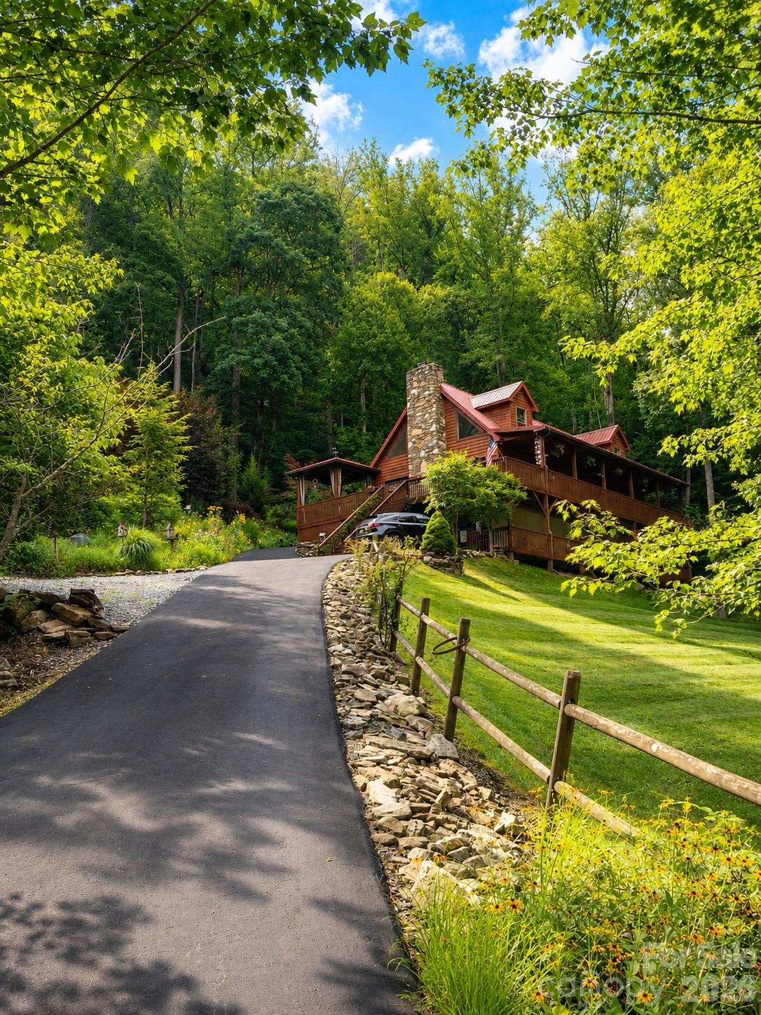 Single Family Residence at 420 Chimney Rock Drive, Weaverville, photo 3 of 42
