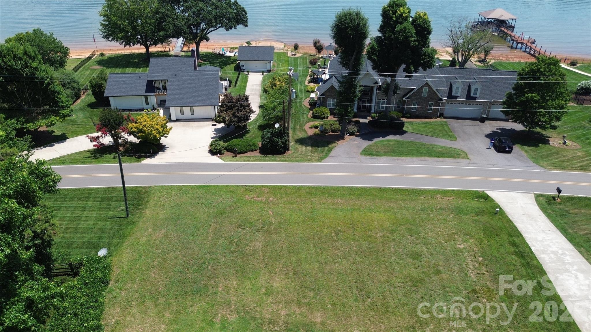 Lot is Cleared - 182 Wilson Lake Road, Mooresville