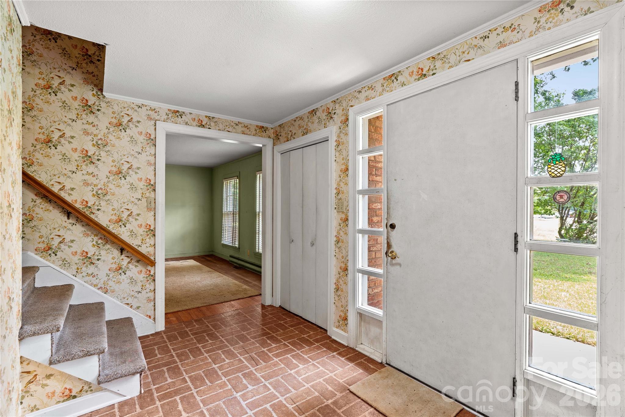 Welcoming Foyer!  Soaring 7 foot doors throughout! - 155 Duck Creek Road, Troutman