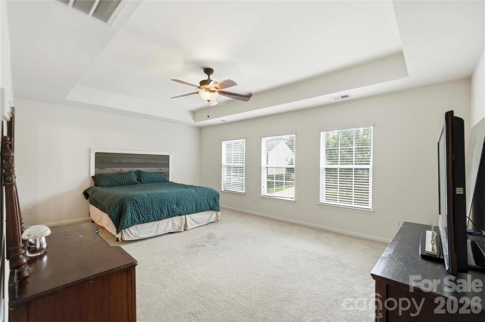 Huge primary suite retreat with a tray ceiling and room to unwind - 1034 Canopy Drive, Indian Trail
