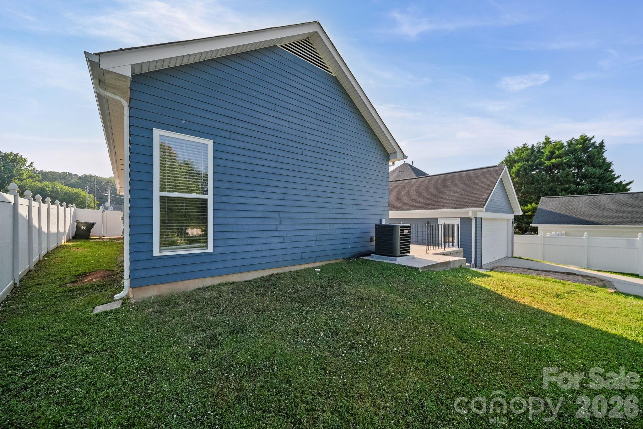 Backyard - 4104 Vance Road N, Huntersville