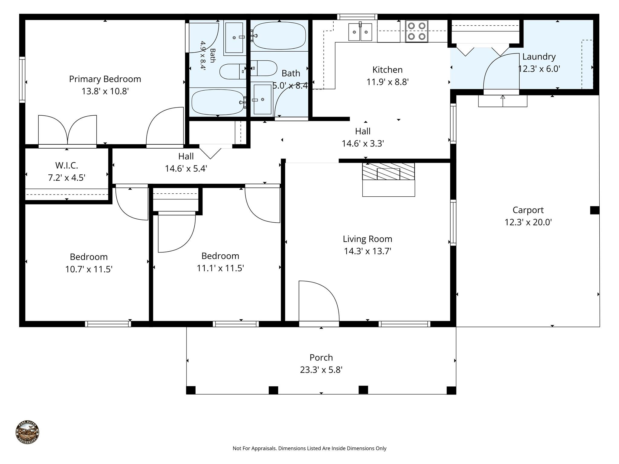 Floorplan - 314 Maryland Drive, Forest City