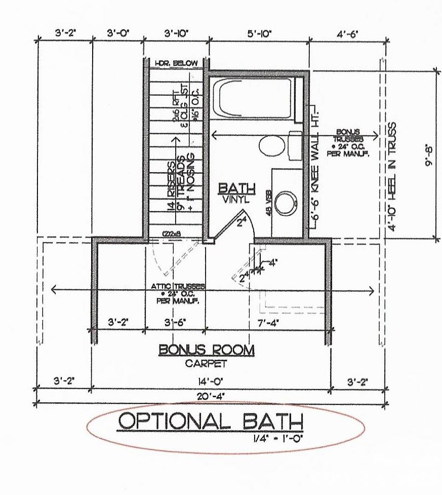 Full Bath #3 - 456 Allen Drive, Concord