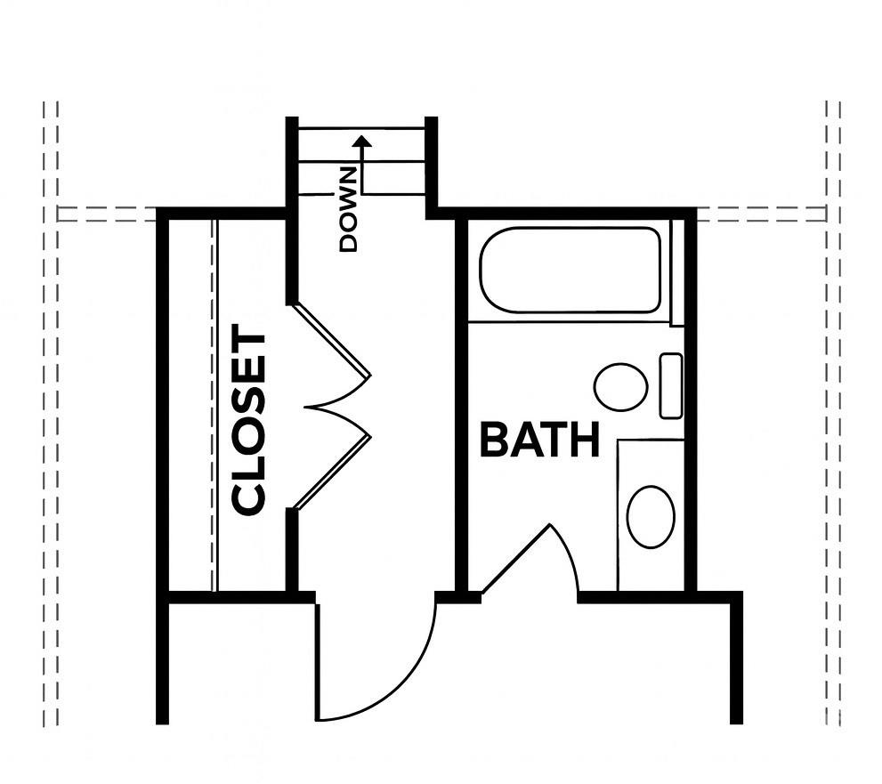 Full Bath #3 off BR#4 - 5807 Monticello Drive NW, Concord