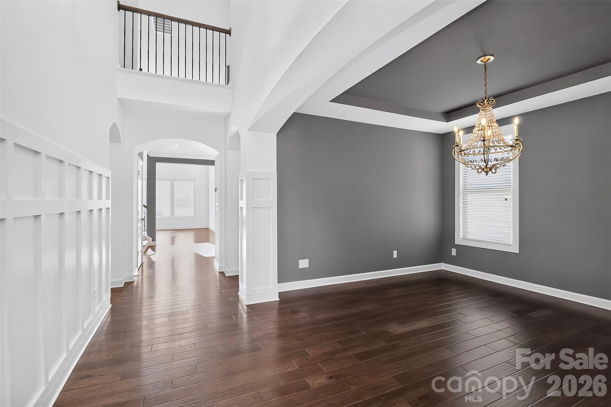 Formal Dining Room as you enter the home. This room has also been used in the past as a home office. - 6071 Drave Lane, Fort Mill