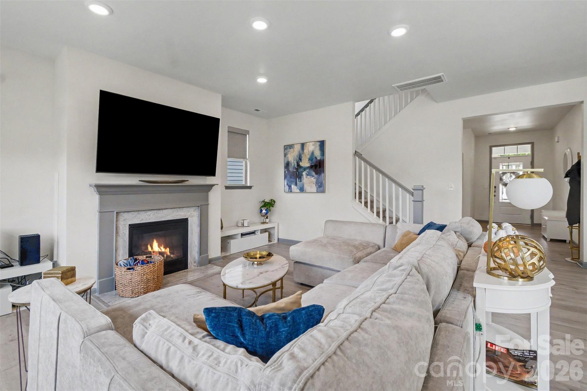 Welcome home...enjoy warm fires and relaxing times in this wonderderful great room. - 2055 Yearden Lane, Monroe