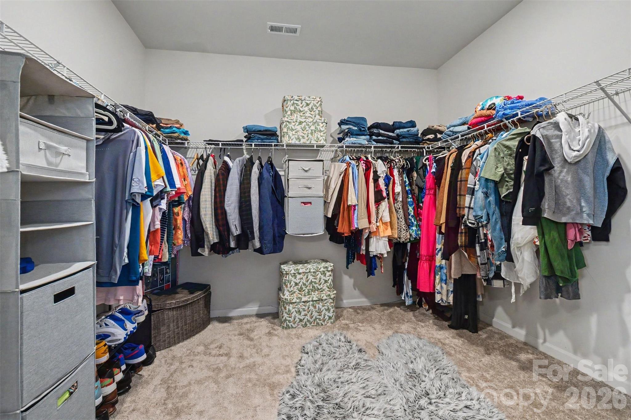 This huge walk-in closet completes the primary bath/bedroom suite! - 2055 Yearden Lane, Monroe