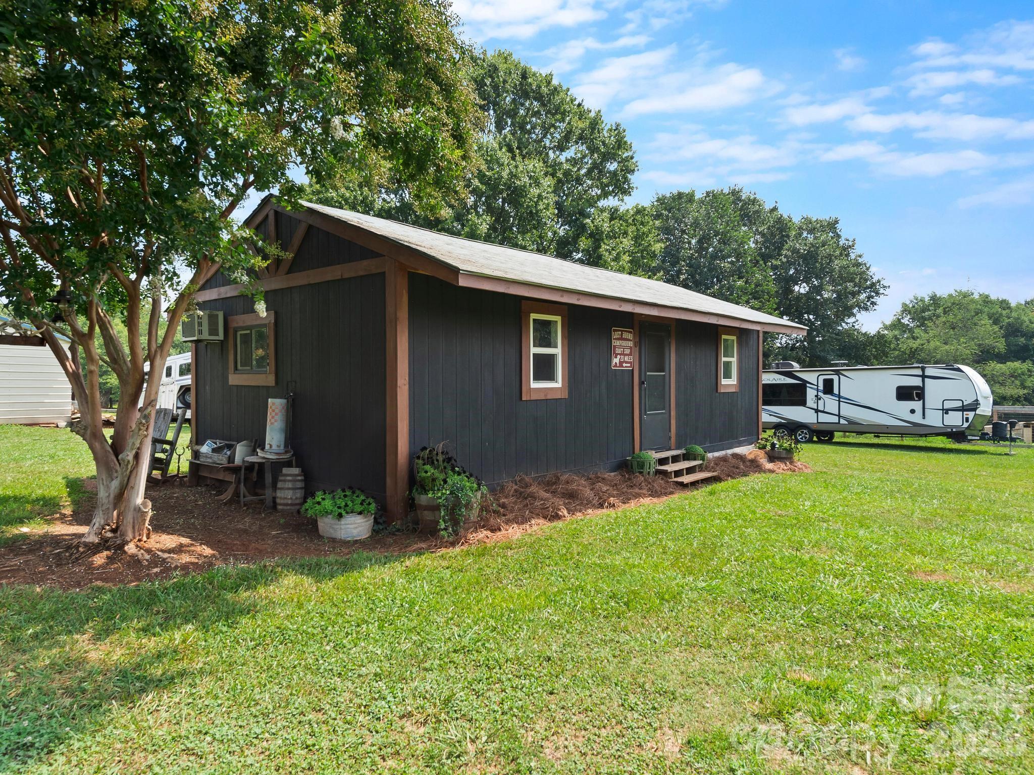 Formerly a country store, this 512 sq ft building could be used as a workshop or turned into a second living quarters - 1541 Sandy Springs Road, Rutherfordton