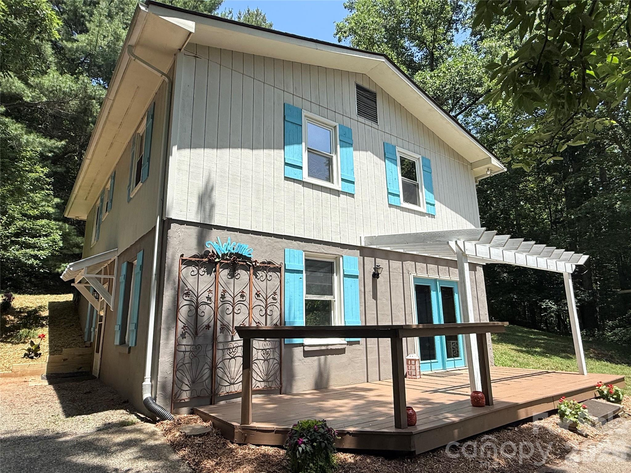 Large and Pretty Front Porch! - 95 Walker Cove Road, Black Mountain