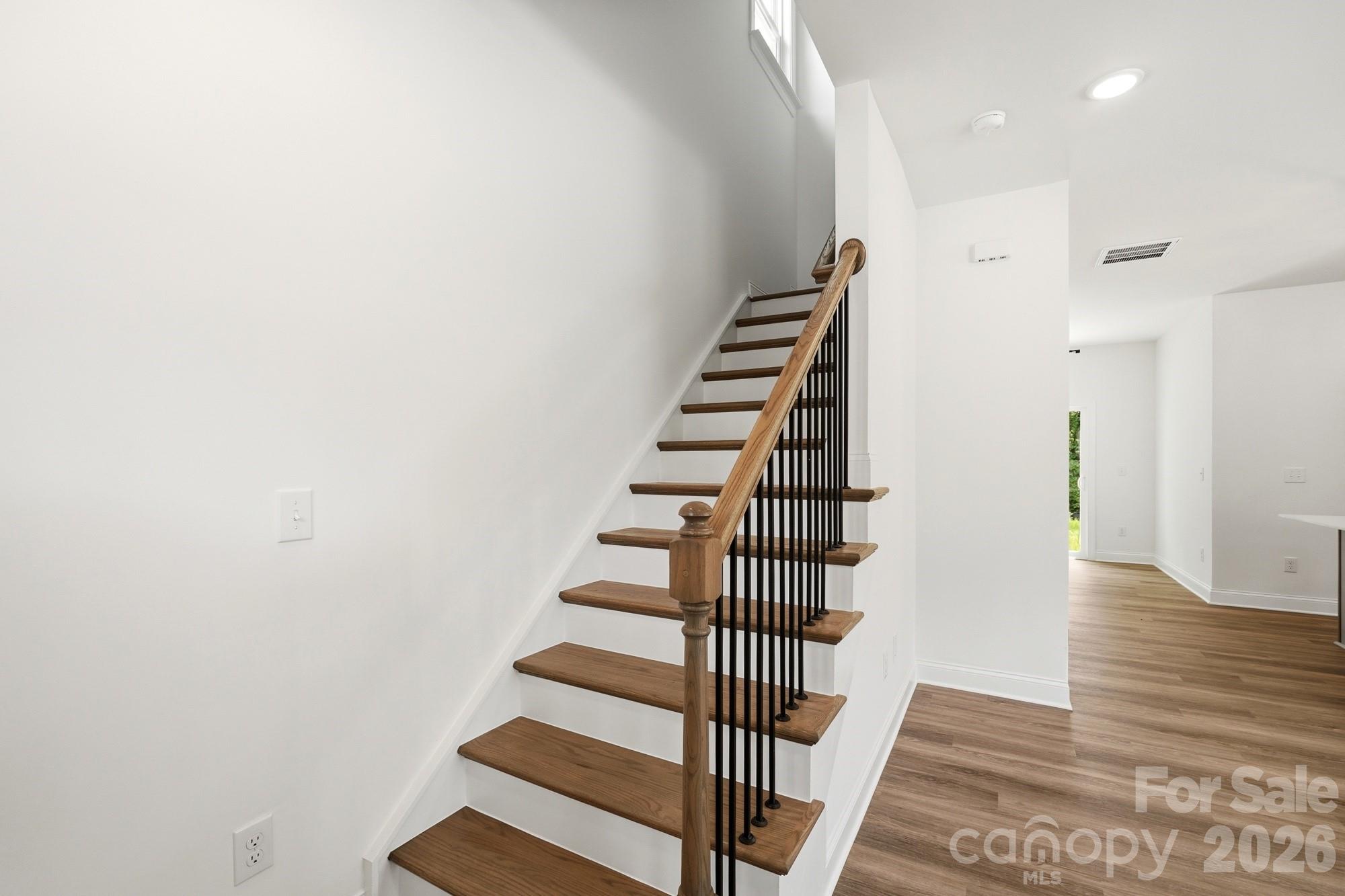 Stairs to Upper Level - 116 7th Avenue SE, Hickory