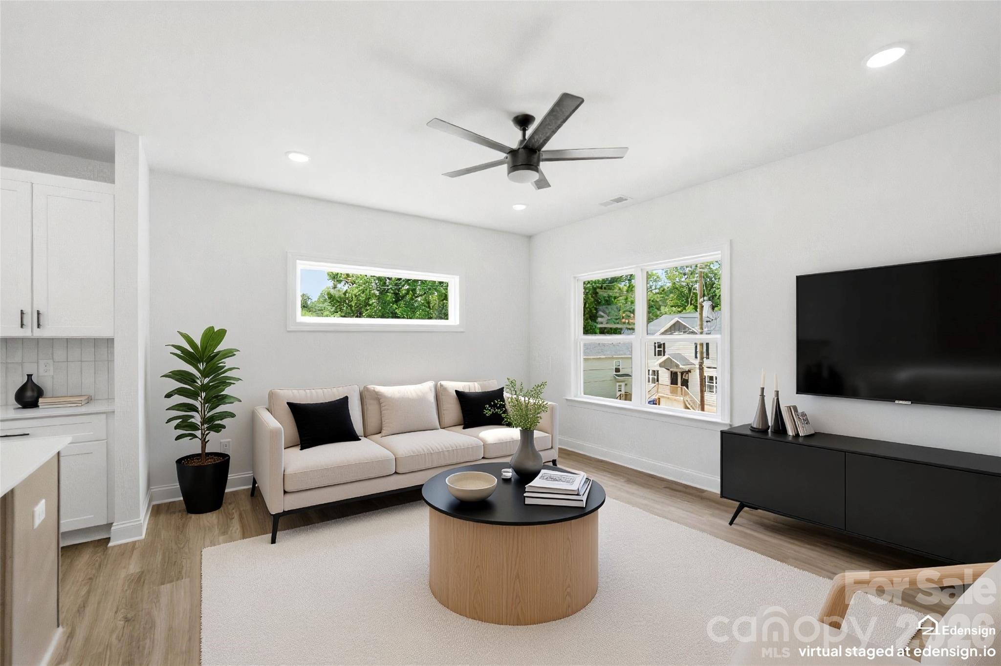 Additional View of Virtually Staged Living Room - 116 7th Avenue SE, Hickory