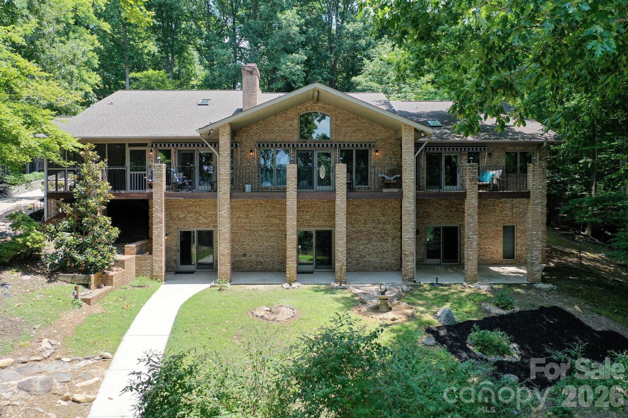 Back of home - 105 Quail Lane, Mooresville