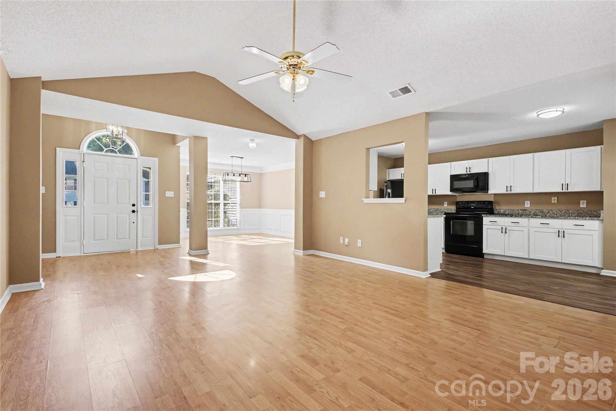 Living room open view of kitchen - 3786 Sedgewick Street SW, Concord