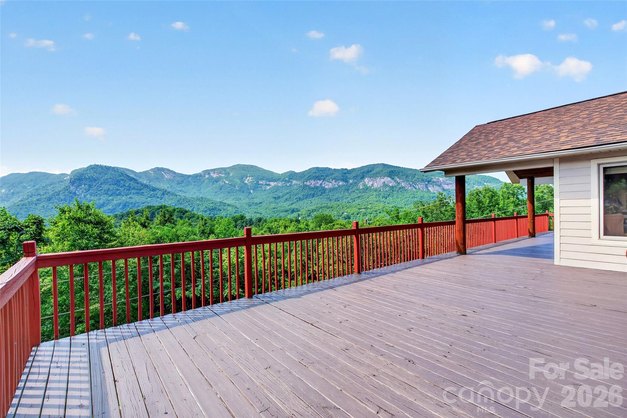 Expansive deck - 227 Sidney Lanier Drive, Lake Lure