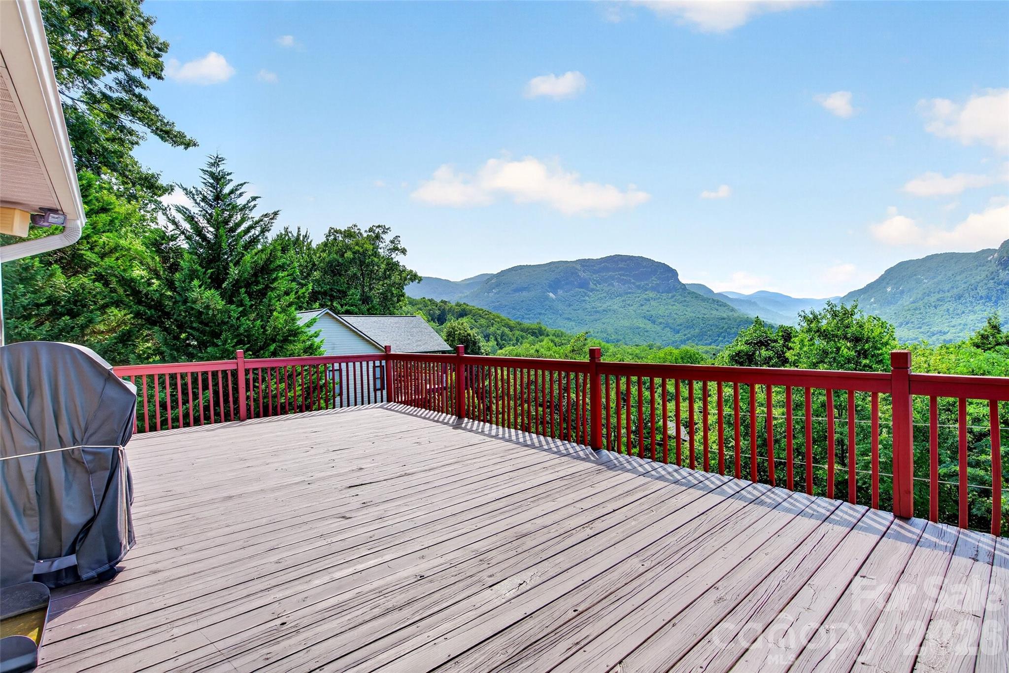 Views of Chimney Rock and down the Hickory Nut Gorge - 227 Sidney Lanier Drive, Lake Lure
