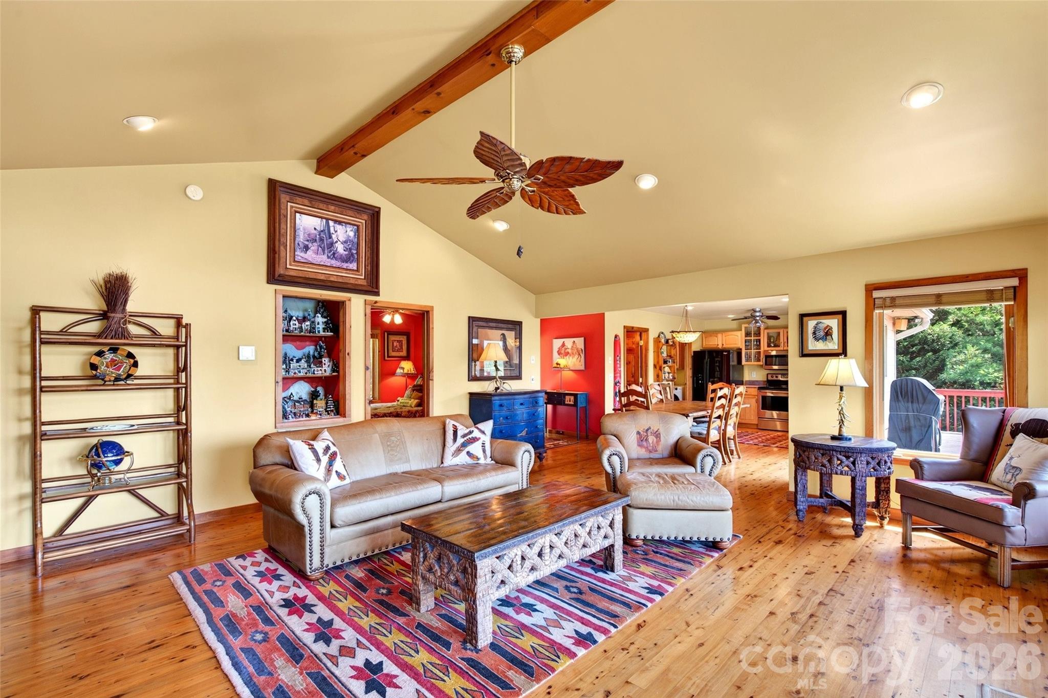 Open floor plan - 227 Sidney Lanier Drive, Lake Lure