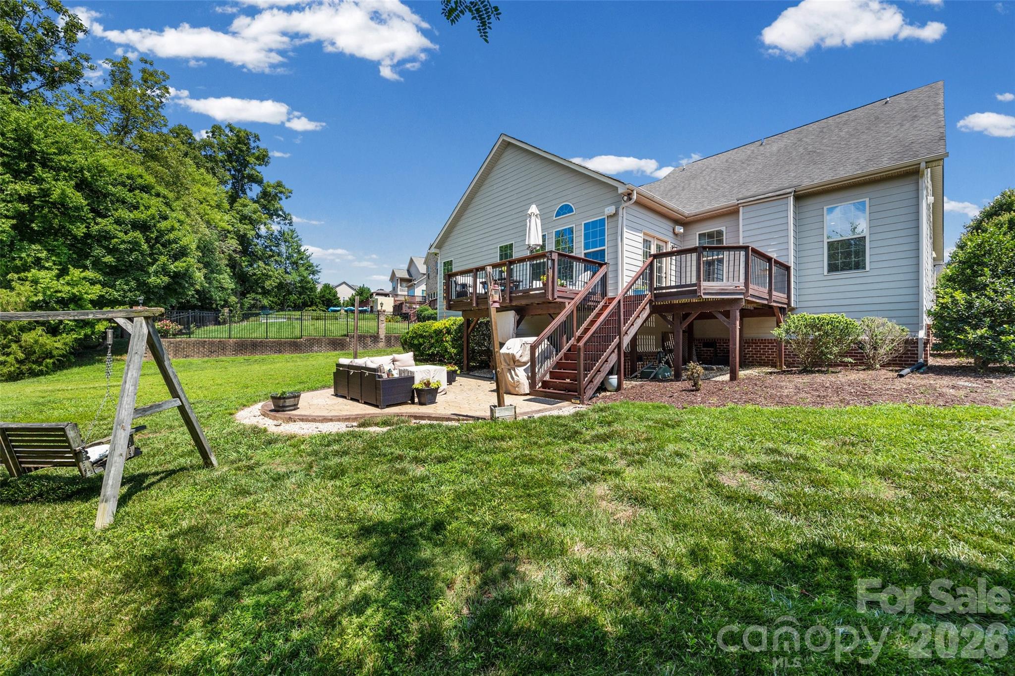 Back yard - 8477 Whitworth Avenue, Harrisburg