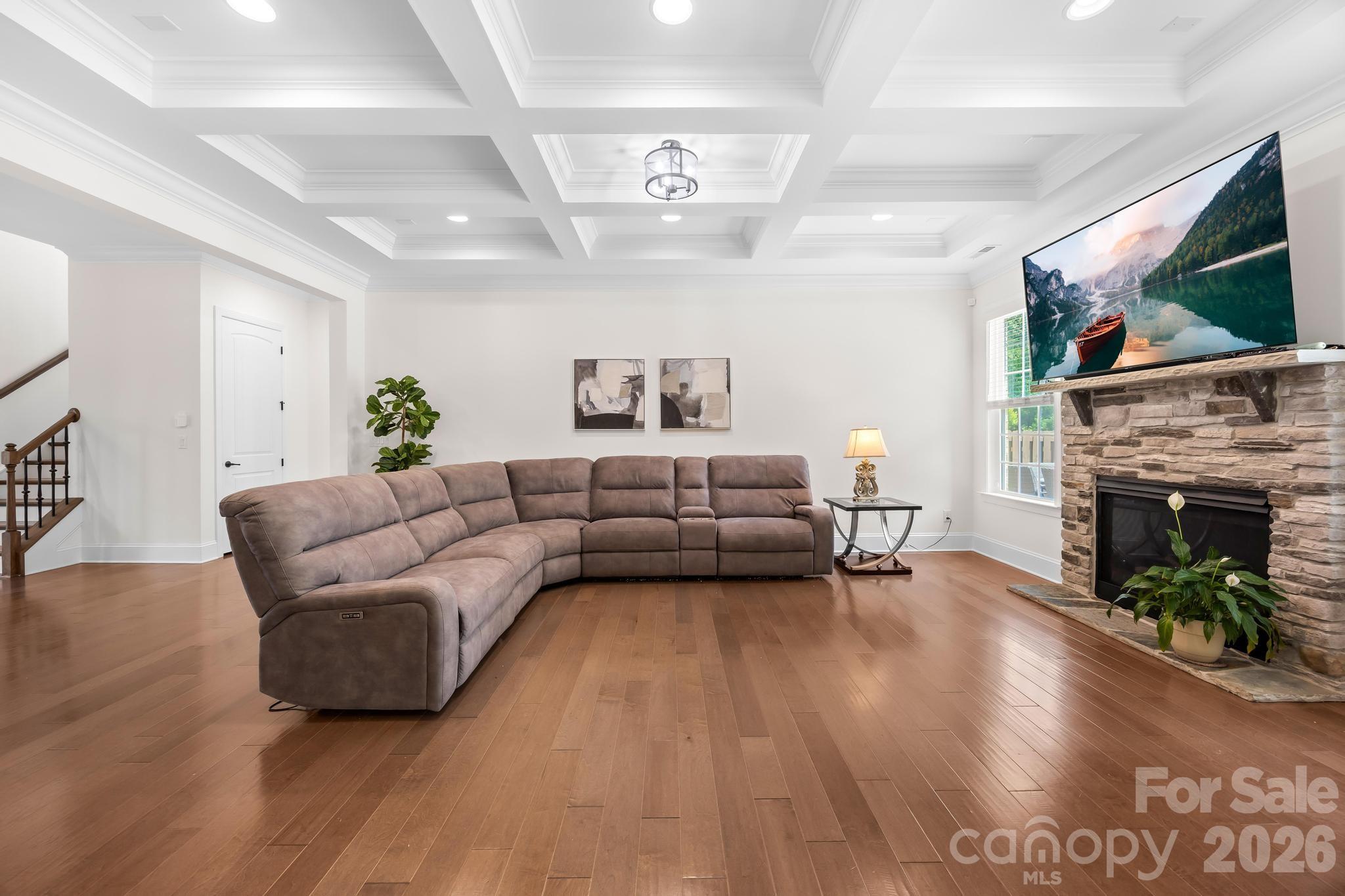 Living Room - 809 Brown Creek Drive, Matthews