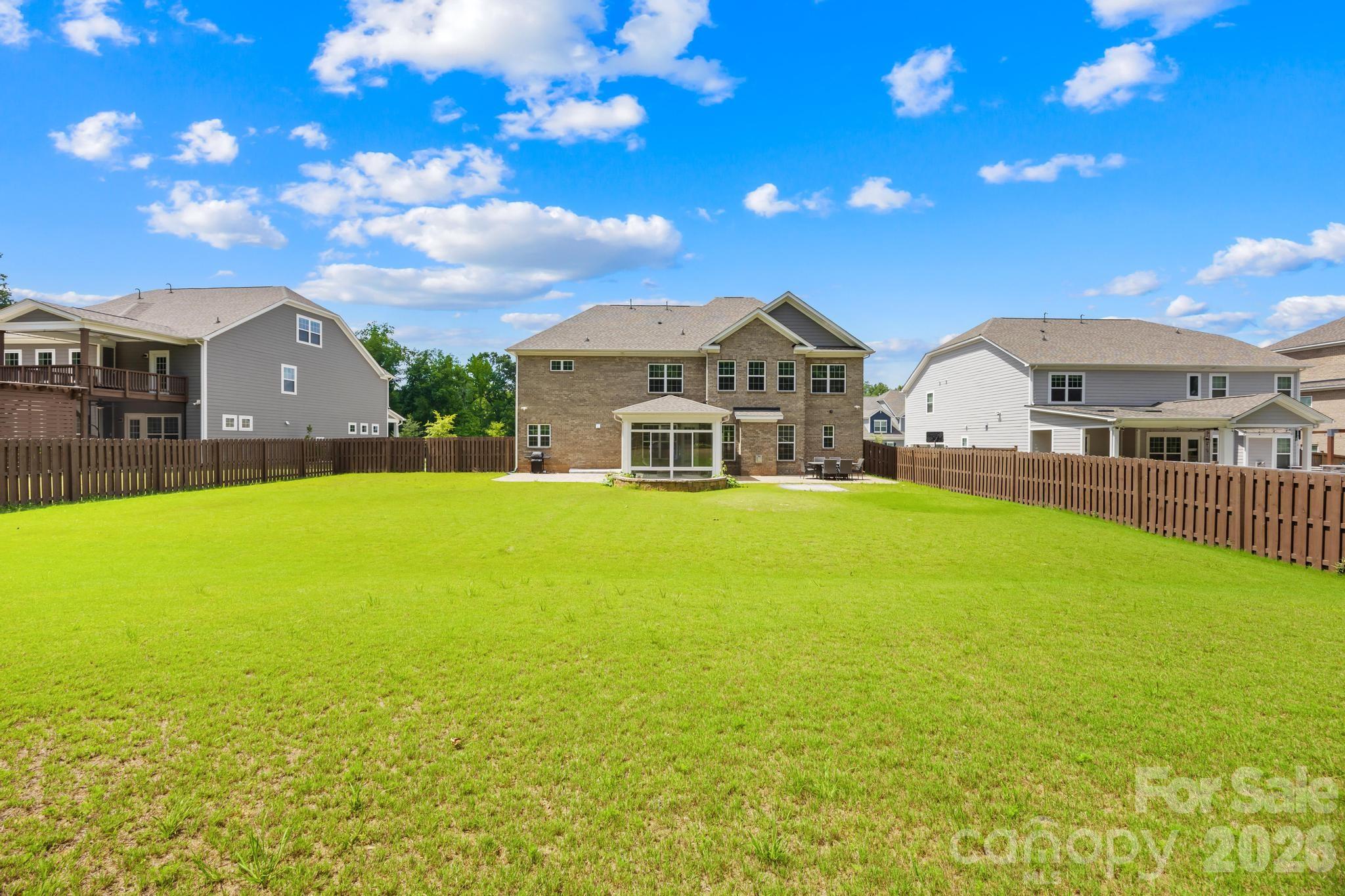Backyard - 809 Brown Creek Drive, Matthews