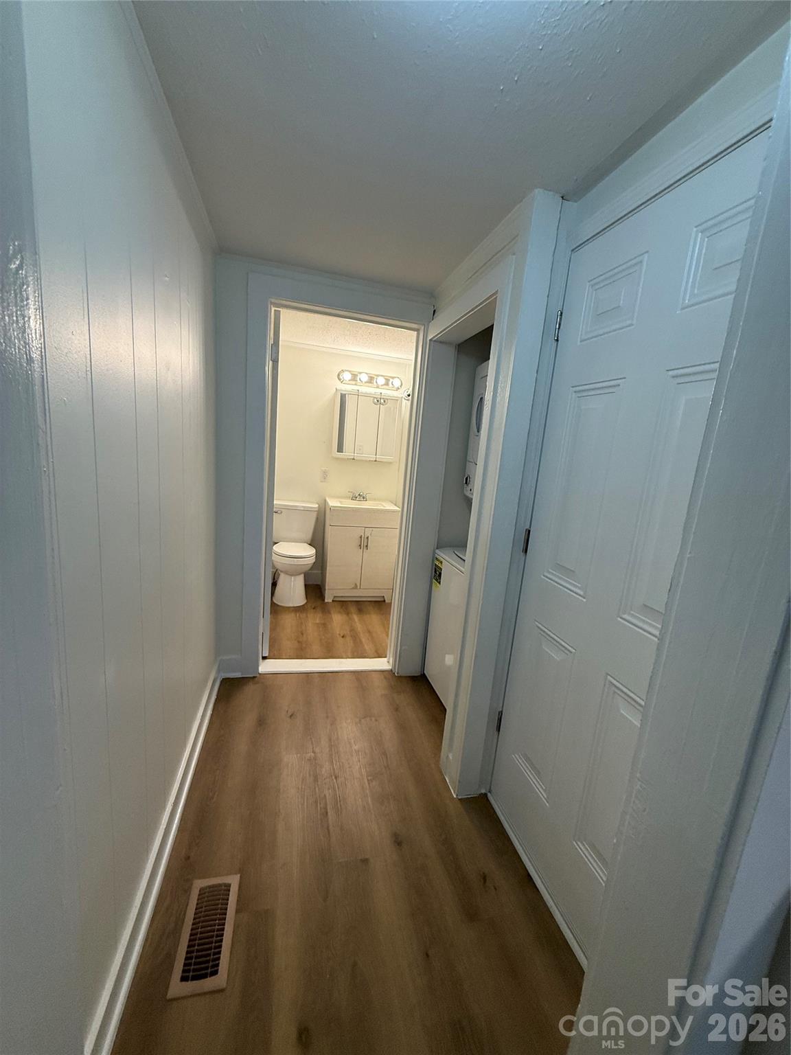 Hallway to back door, laundry, bathroom. - 276 Kathy Street, Marion