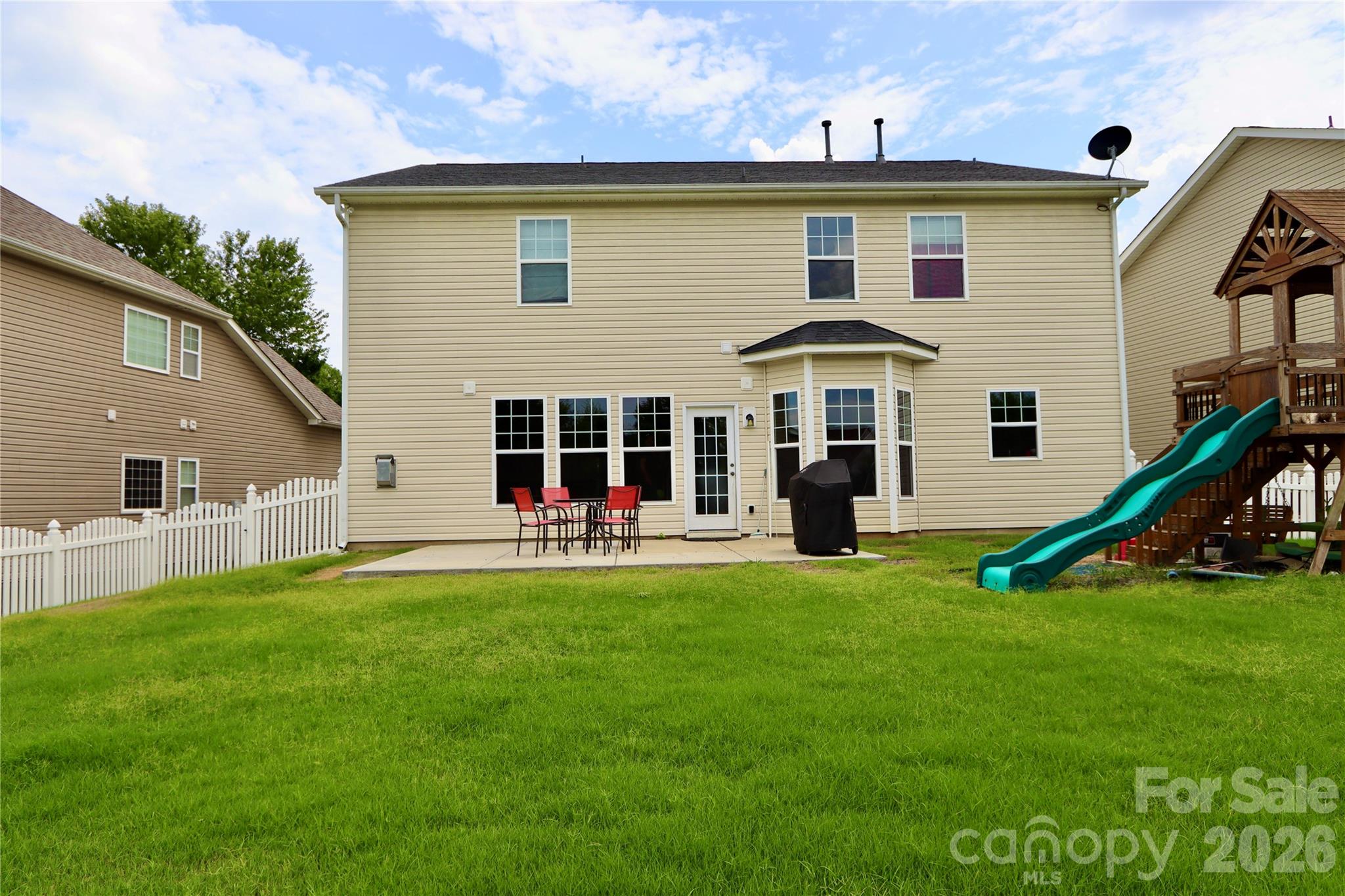 Rear of property - 3586 Larkhaven Avenue SW, Concord