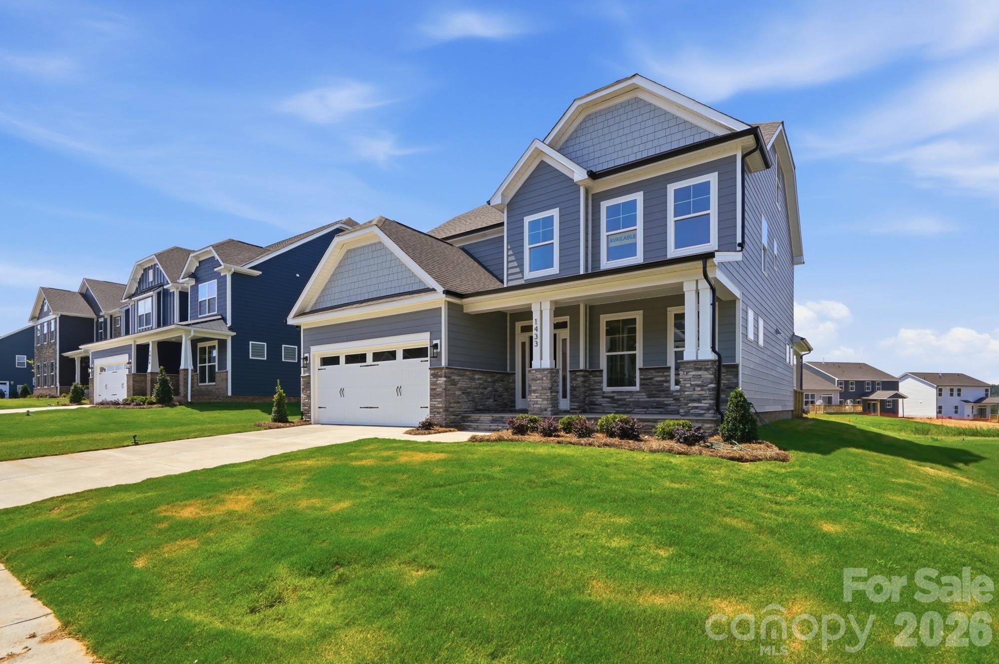 Homesite 74 features a Cypress F floorplan - 1433 Crooked Stick Drive, Rock Hill