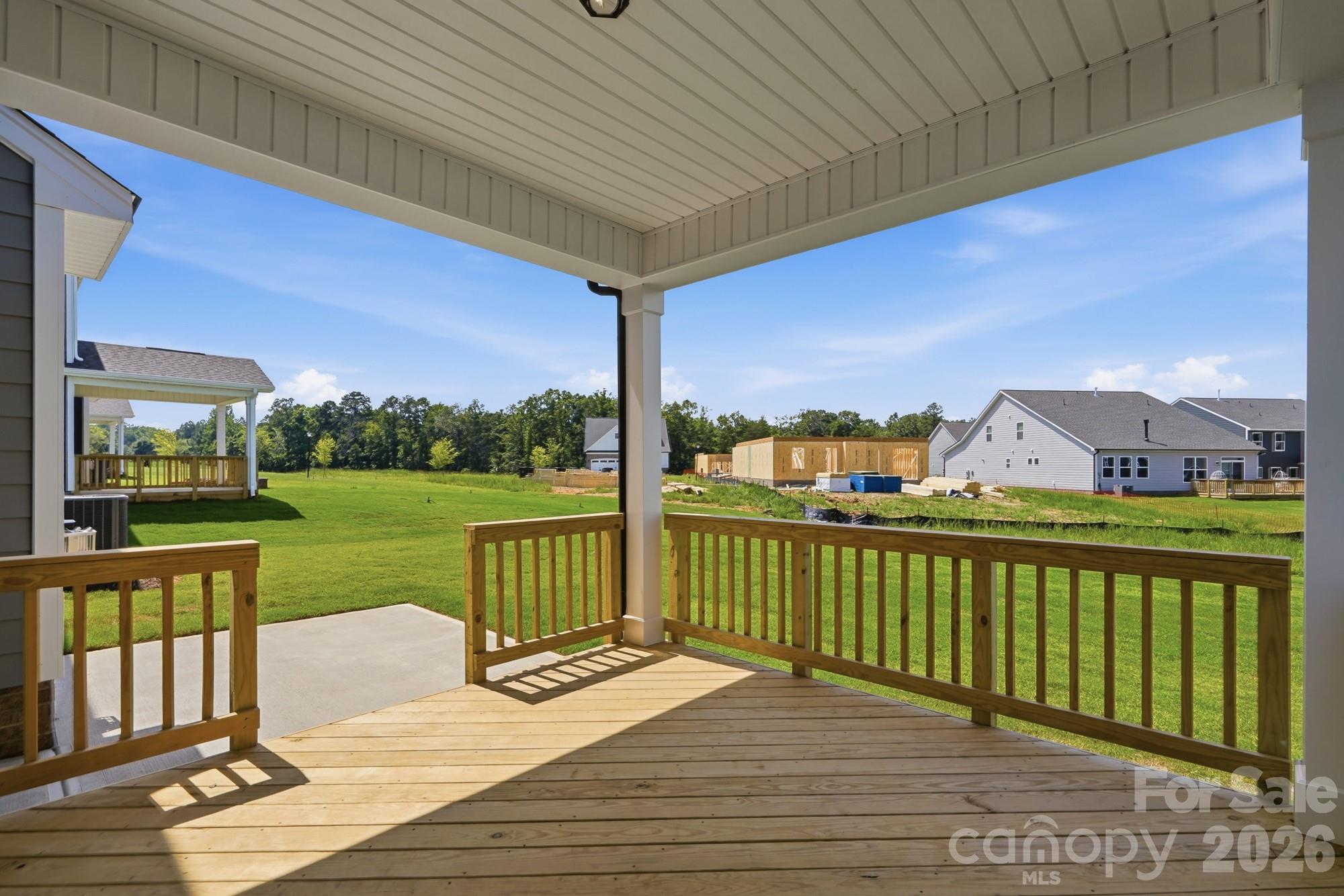 Covered Deck - 1433 Crooked Stick Drive, Rock Hill
