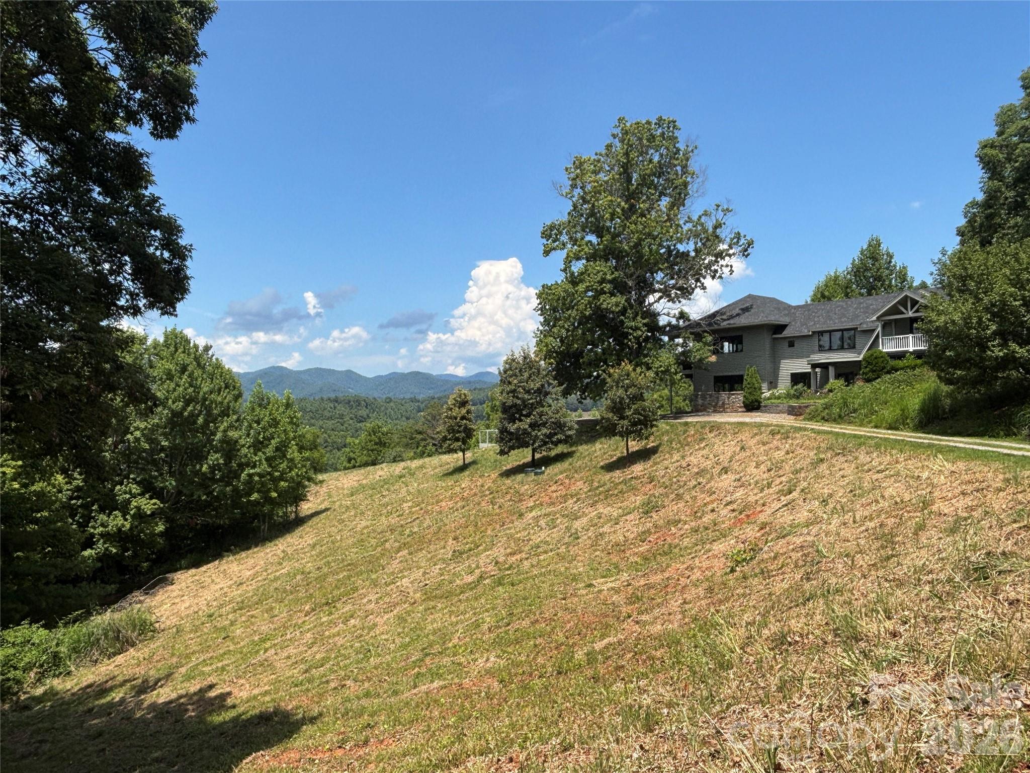 View from Entry - Spring - 1387 Woods Ammons Road, Mars Hill