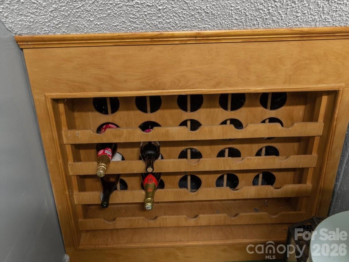Wine Storage Underneath the stairs - 1355 Moonshine Mountain Road, Burnsville
