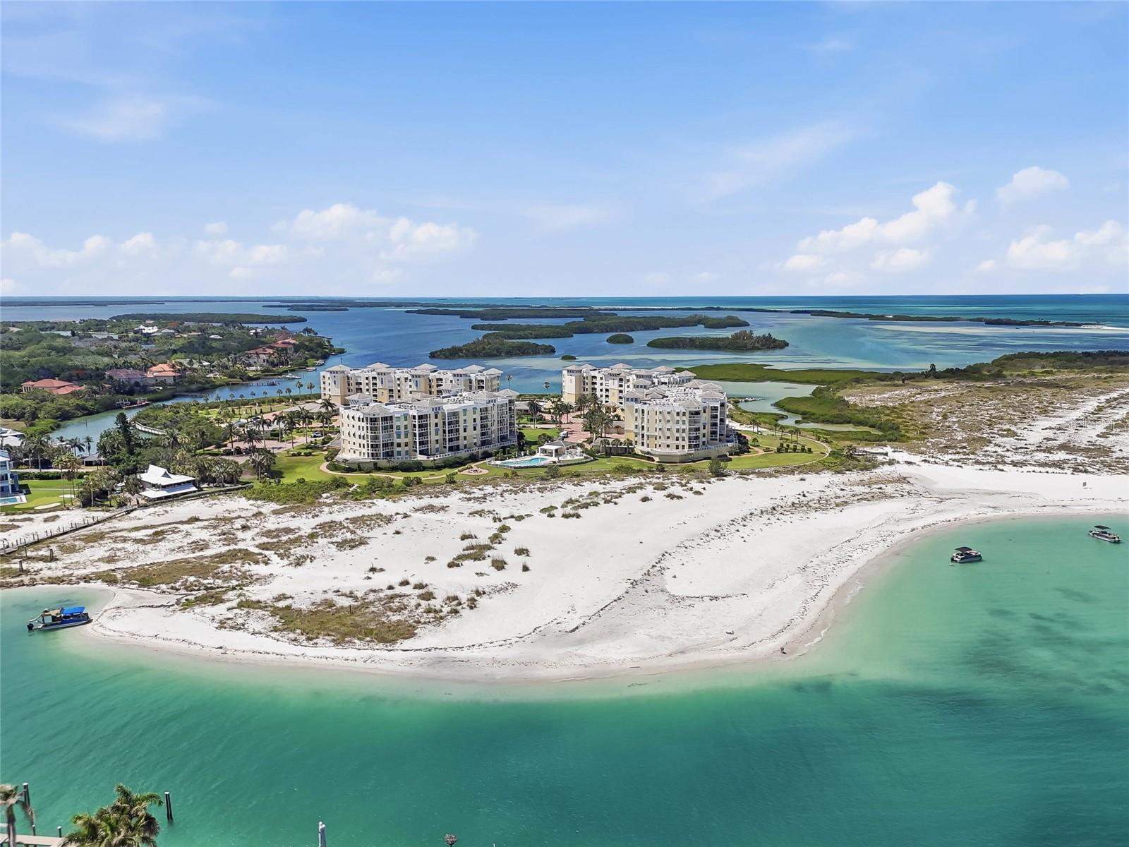 Stunning shoreline and turquoise Gulf waters. WALK SHELL KEY! SEE SEA TURTLES! - 650 COLLANY RD #401, TIERRA VERDE