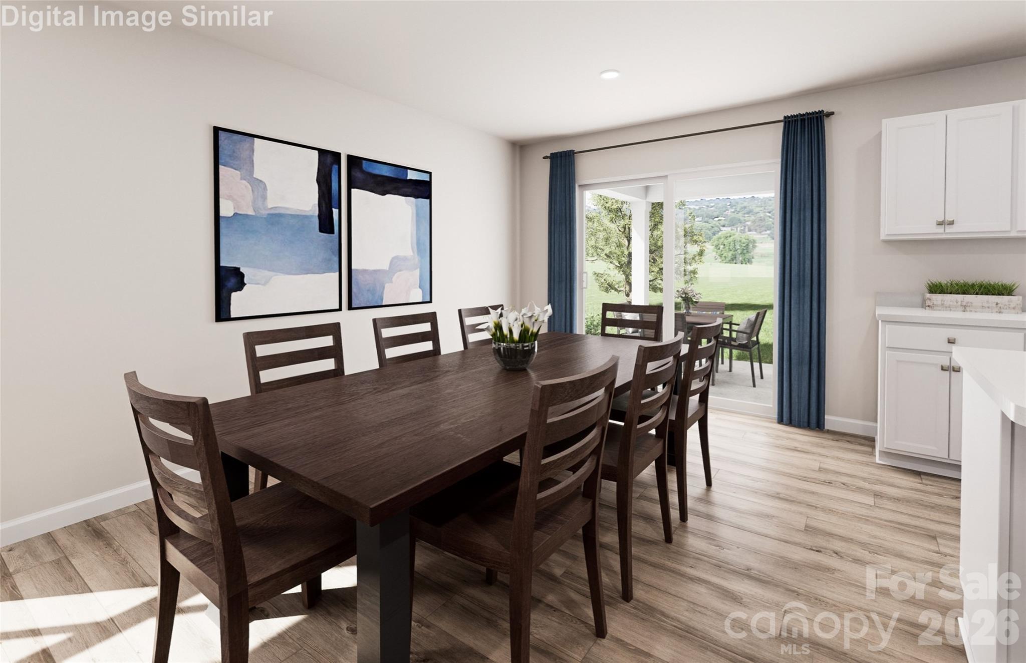 Where meals meet moments—an inviting dining area right off the kitchen. - 204 Linwood Estates Drive, Lexington