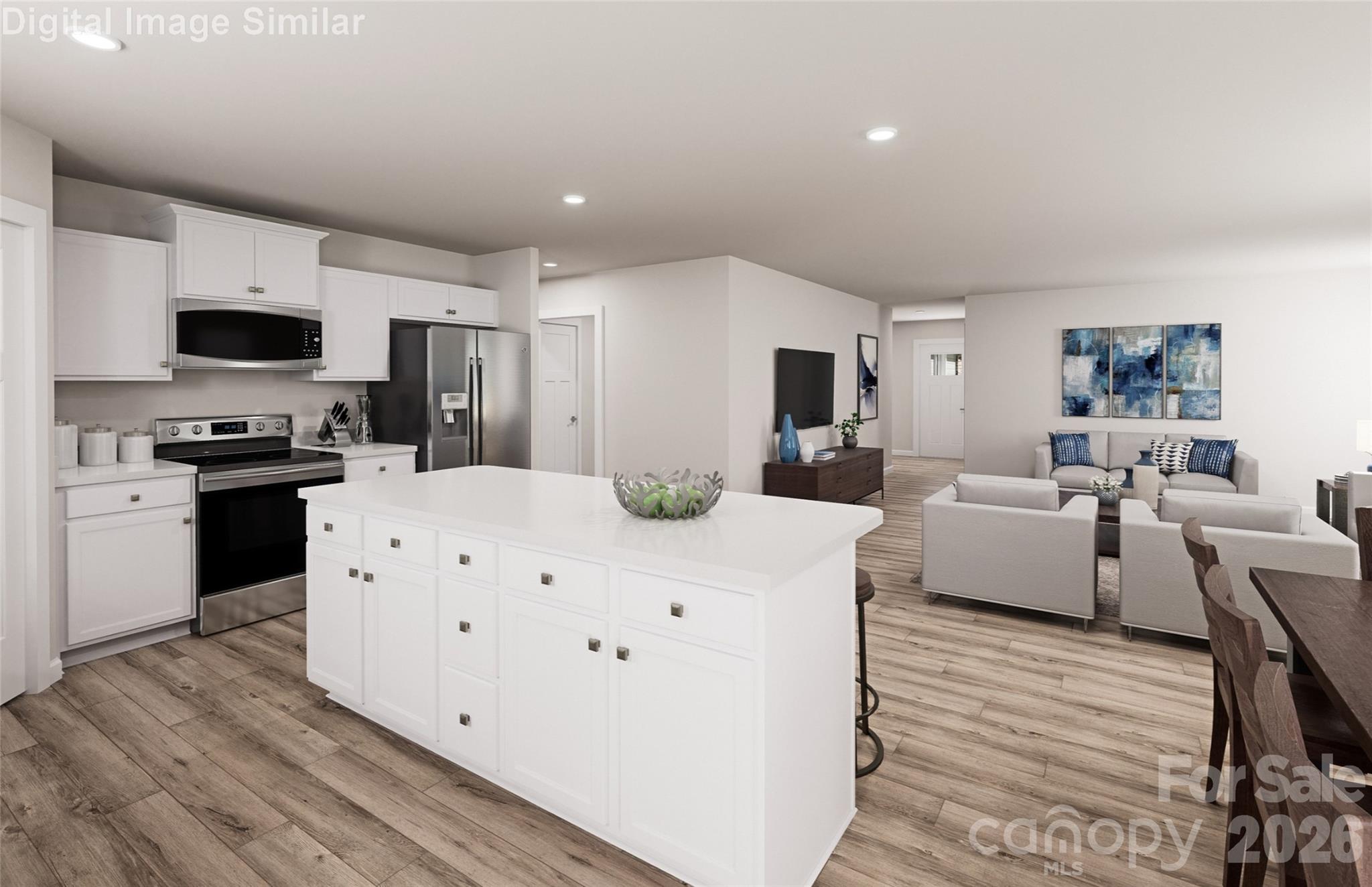 Stay part of the moment. An open floor plan designed for real living. - 204 Linwood Estates Drive, Lexington