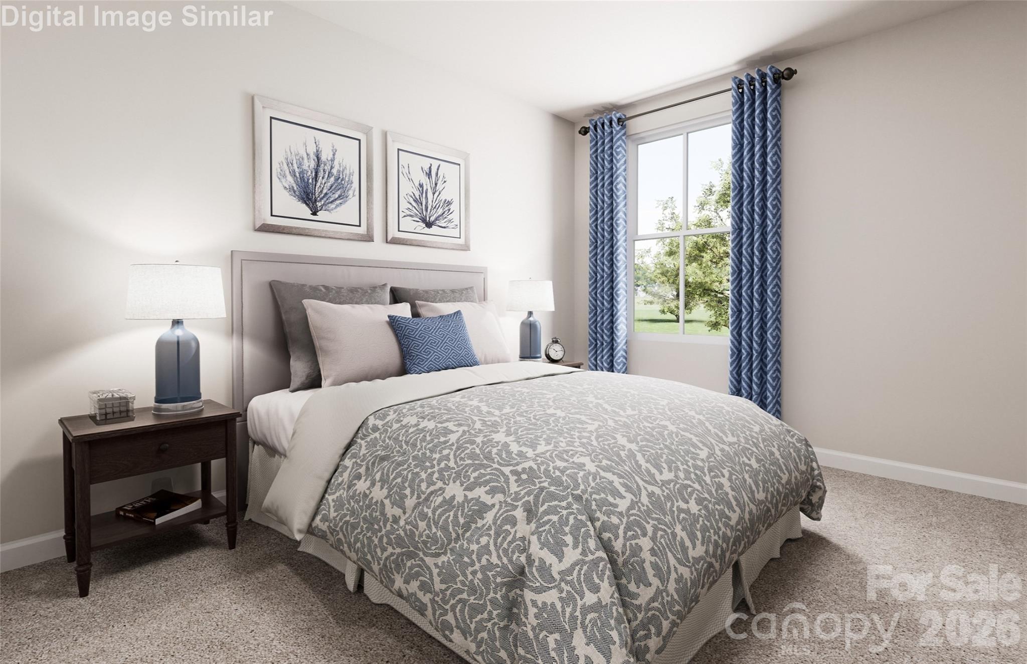 A welcoming guest bedroom—comfort your guests will appreciate. - 204 Linwood Estates Drive, Lexington