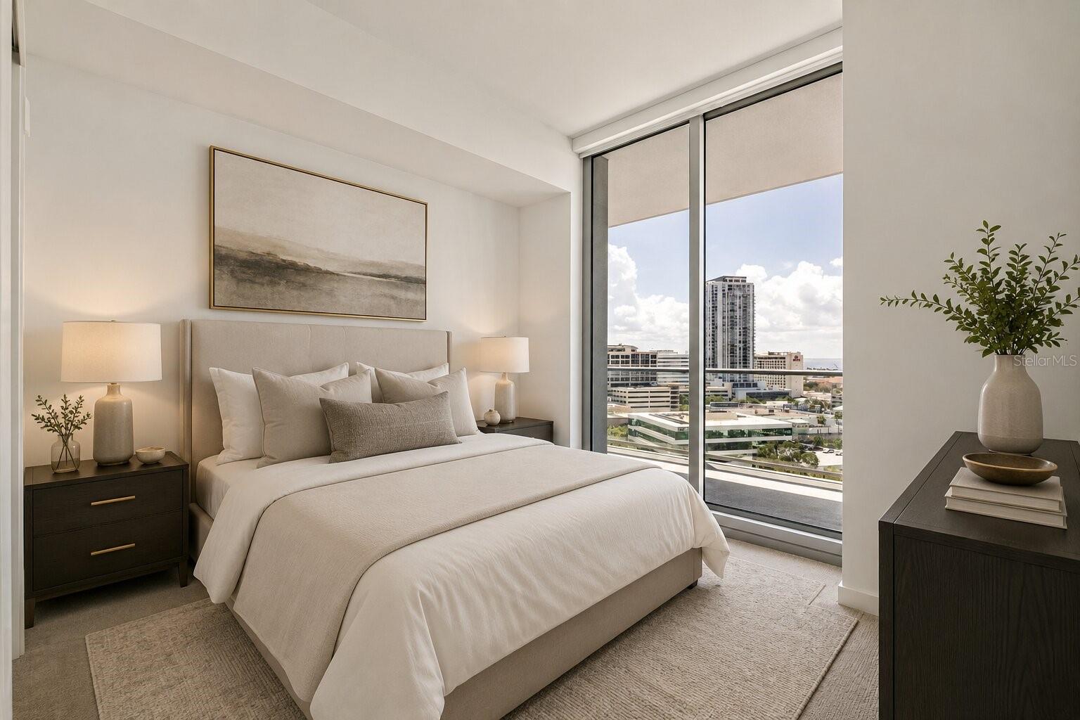 Virtual Staged Bedroom/Office 2 - 400 CENTRAL AVE #1105, ST PETERSBURG