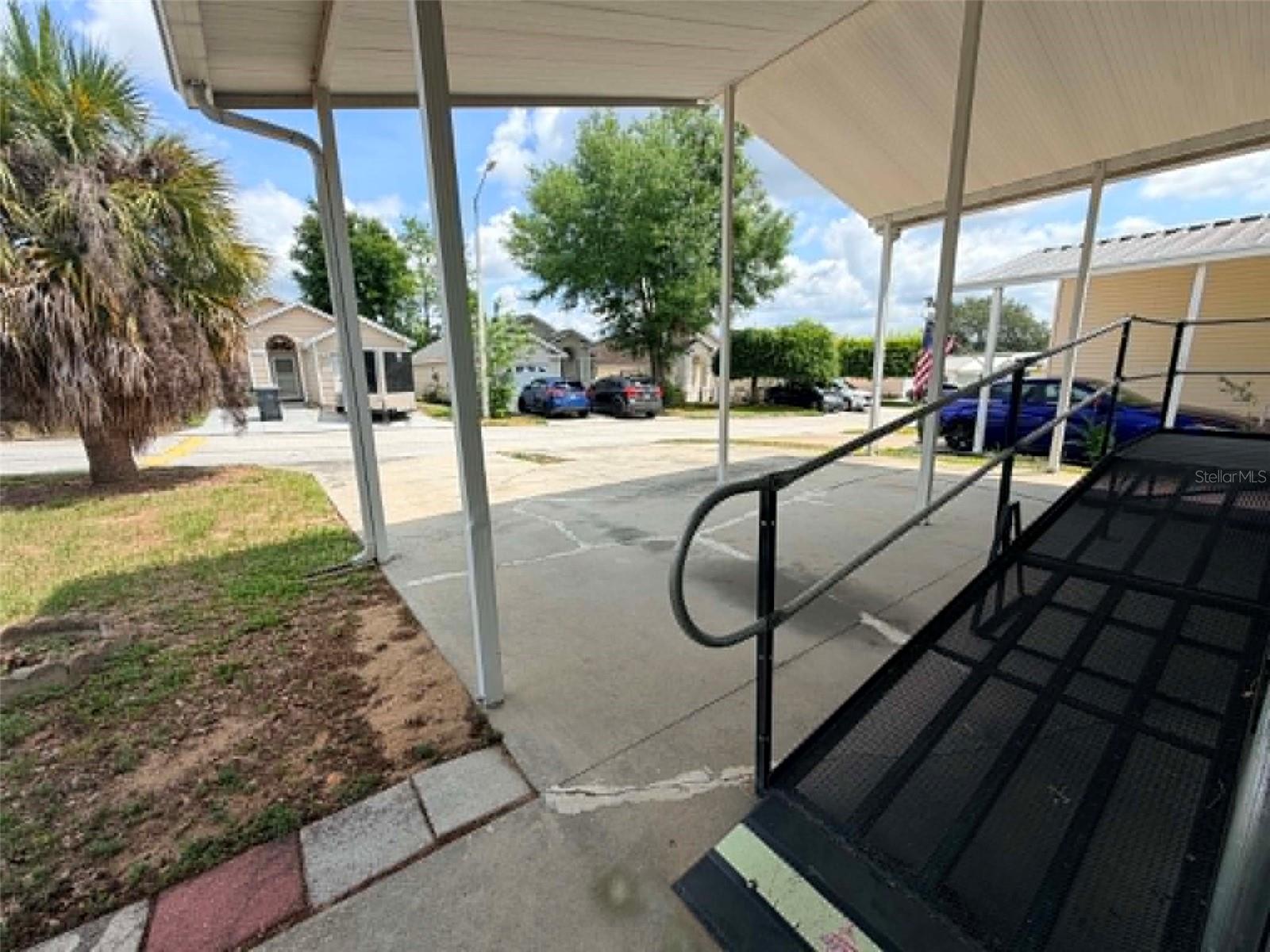Ramp for easy access including wheelchairs - 50989 HIGHWAY 27 #87, DAVENPORT