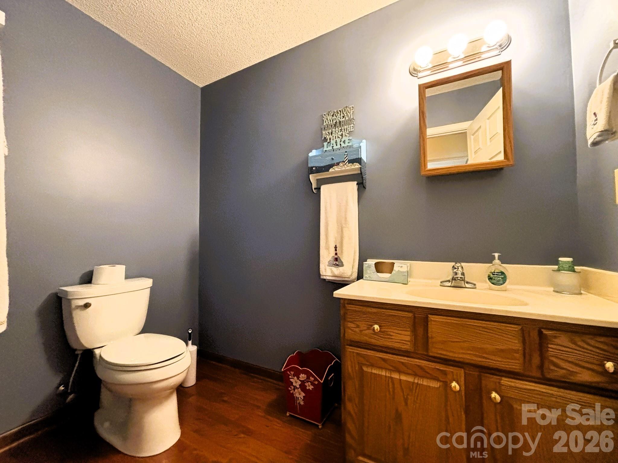 1/2 bathroom - 130 Canoe Court, Mount Gilead