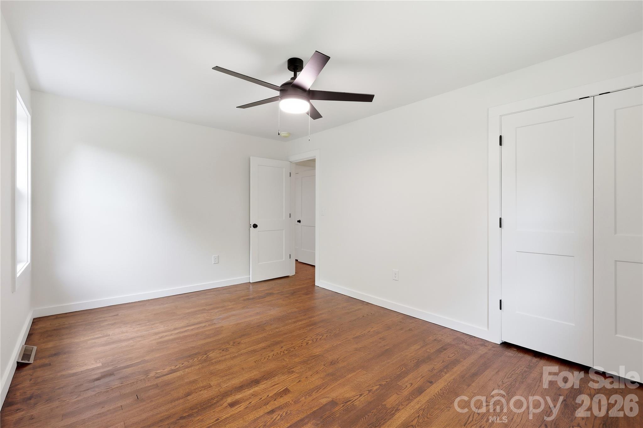 Third Back Bedroom Double Door Closet - 30 Top Of The Mountain Road, Hendersonville