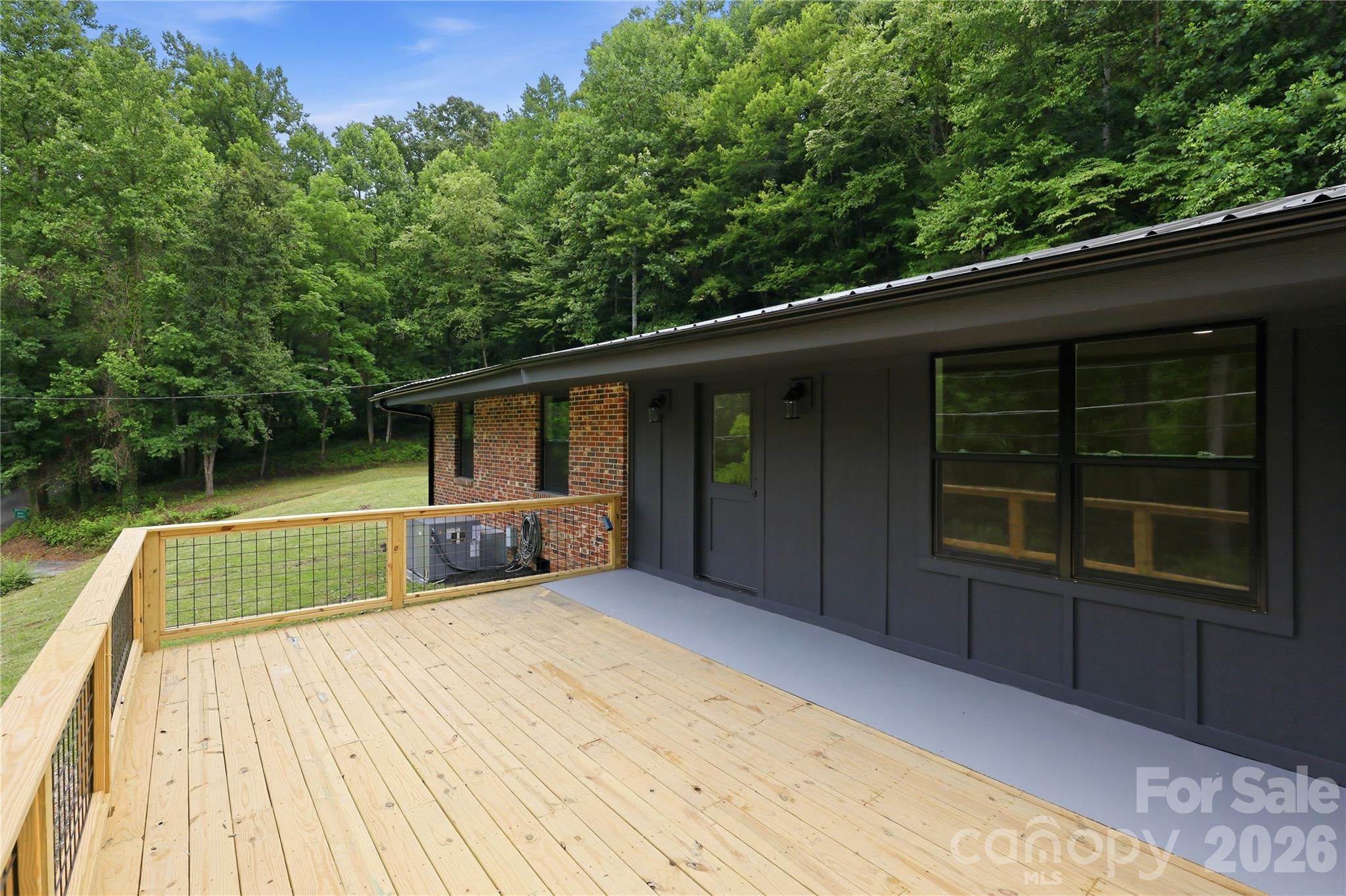 Expansive Front Deck Entrance - 30 Top Of The Mountain Road, Hendersonville