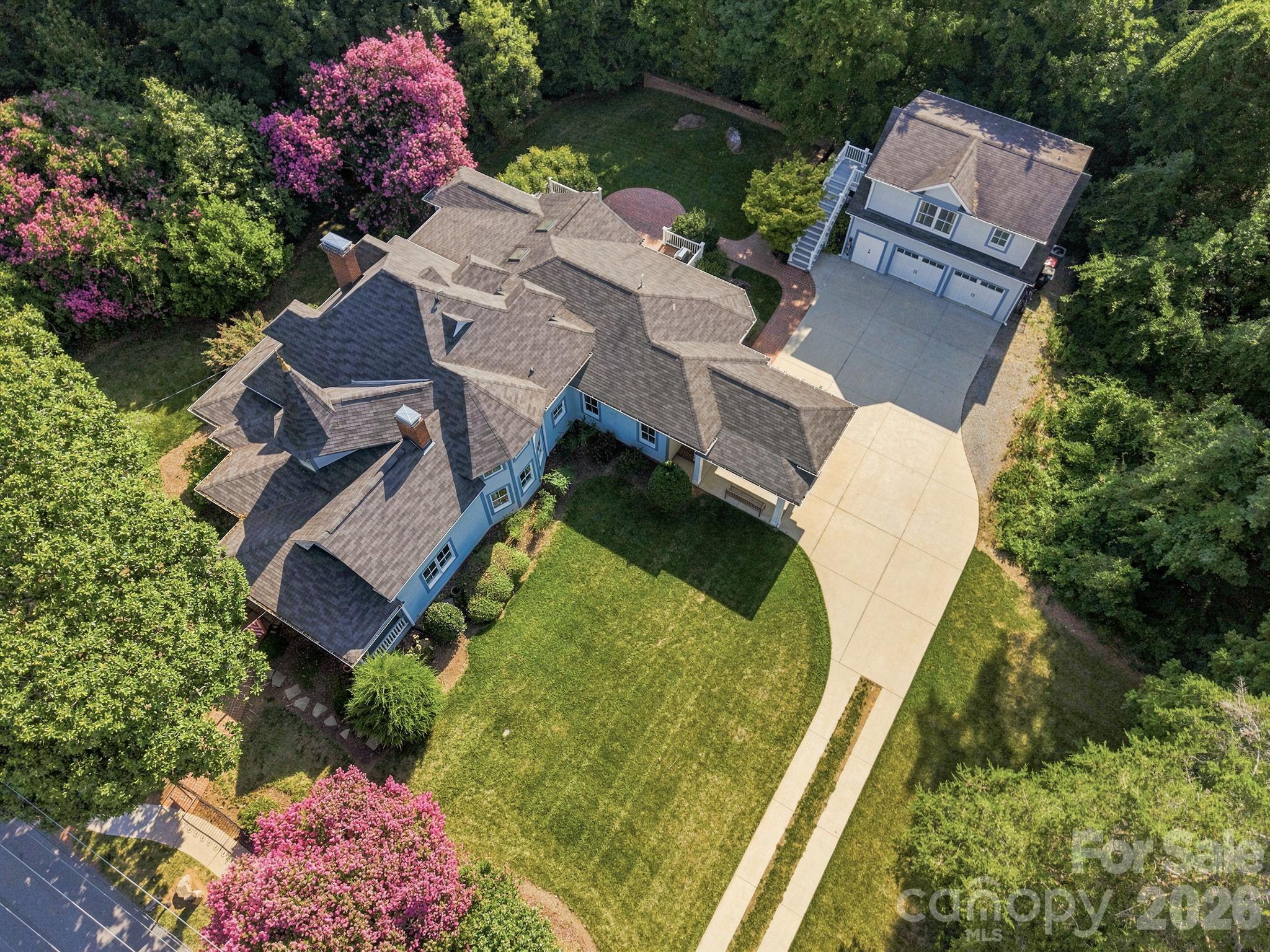 Aerial of the Property - 519 South Street, Davidson