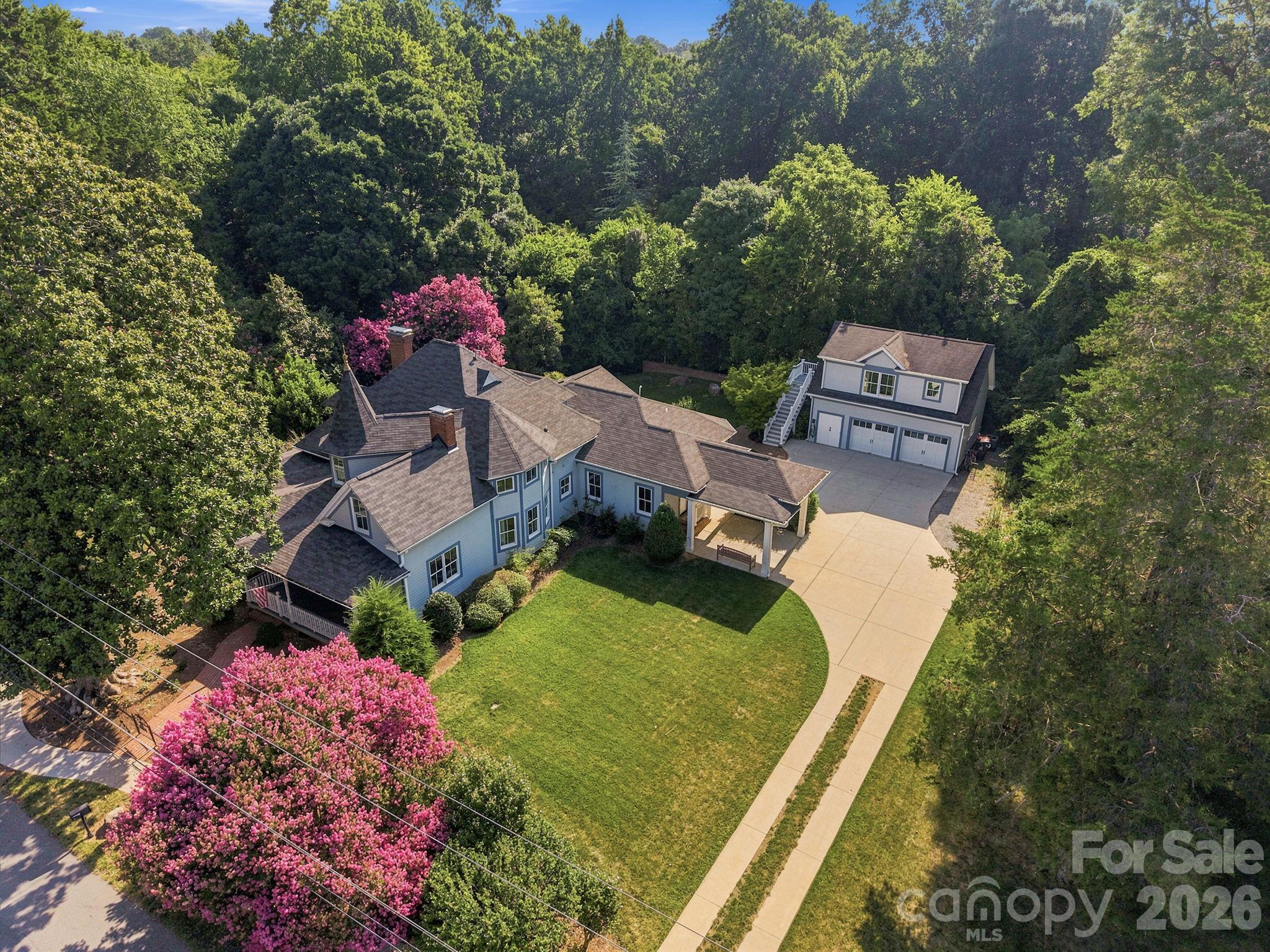 Aerial of the Property - 519 South Street, Davidson