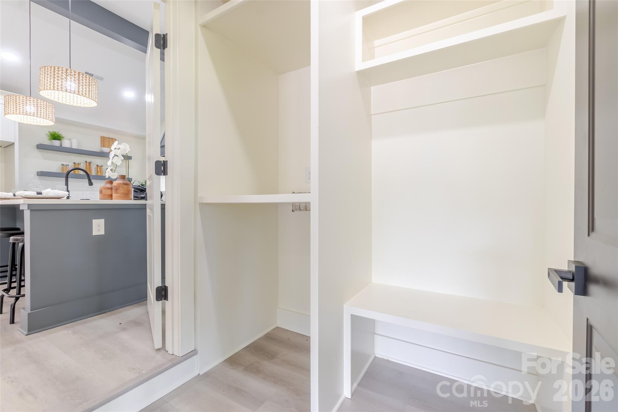 Mud room and laundry area, enter from back porch or kitchen. - 1501 Mccormick Avenue, Gastonia
