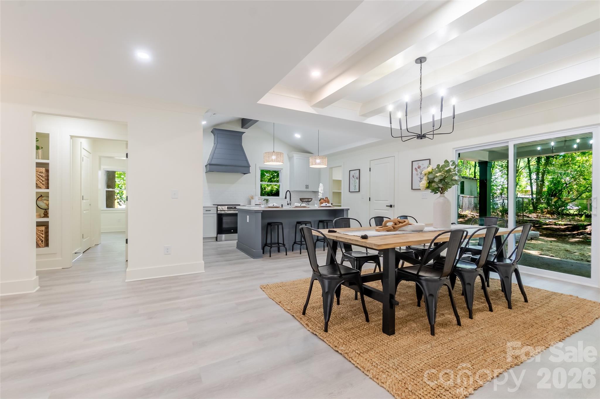 Living space leads to primary suite - 1501 Mccormick Avenue, Gastonia
