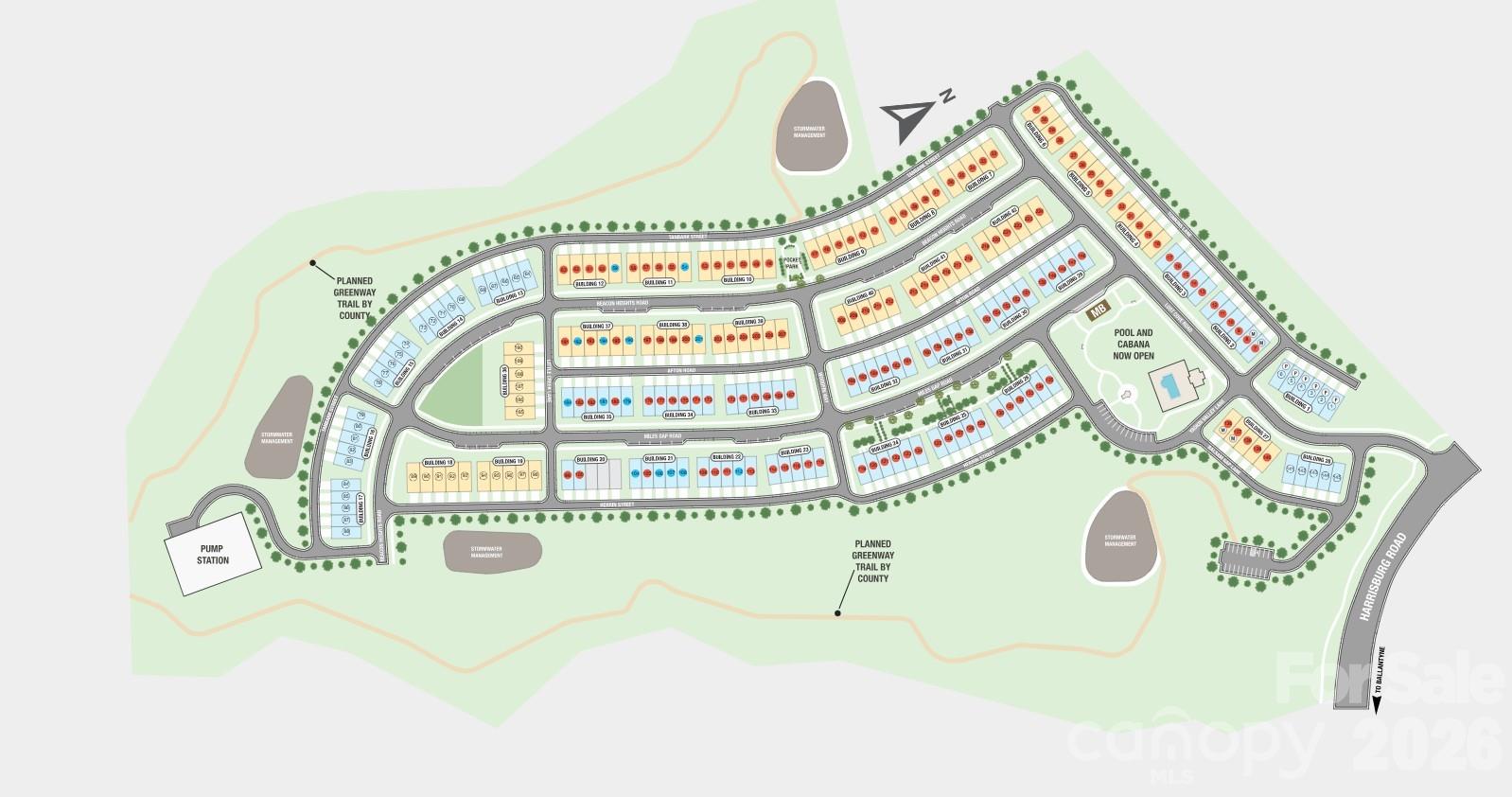 Ridge at Sugar Creek Sitemap - 3177 Beacon Heights Road, Indian Land
