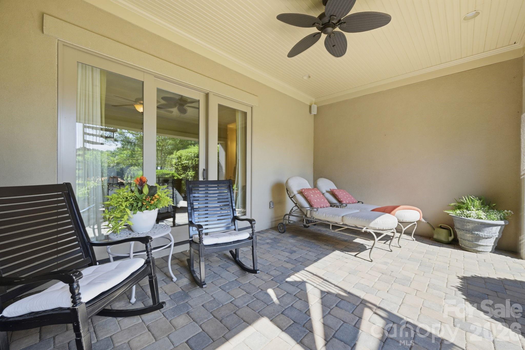 Lower level paver patio - 8528 Waxhaw Creek Road, Waxhaw