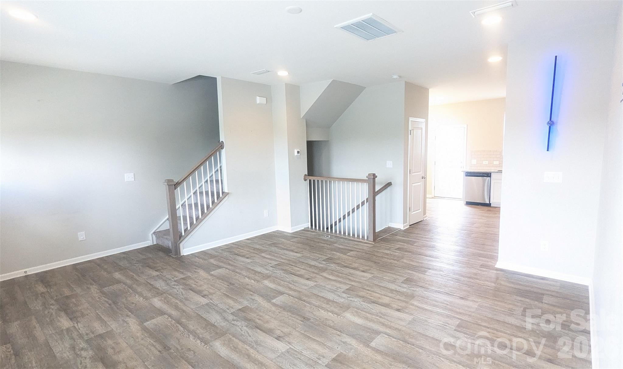 View From Front Corner of Living Room to Back of the home - 12417 Bryton Ridge Parkway, Huntersville